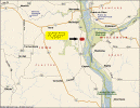 High Resolution map overview of Hickory Ridge Bed, Breakfast and Bridle in McGregor, Iowa